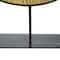 CosmoLiving by Cosmopolitan Gold Metal Contemporary Sculpture, 23" x 18" x 4"